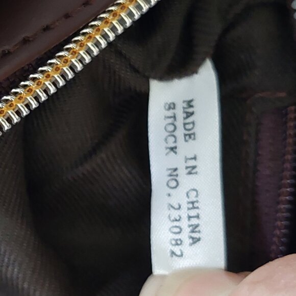 Brown Suede Leather Crossbody Purse - Picture 11 of 12